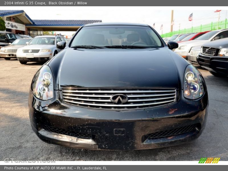 Black Obsidian / Willow 2004 Infiniti G 35 Coupe