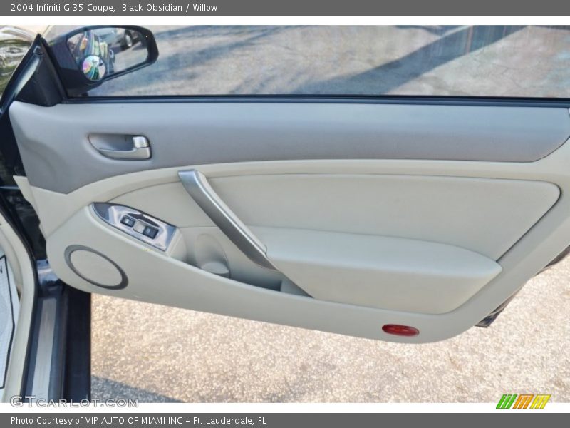 Black Obsidian / Willow 2004 Infiniti G 35 Coupe