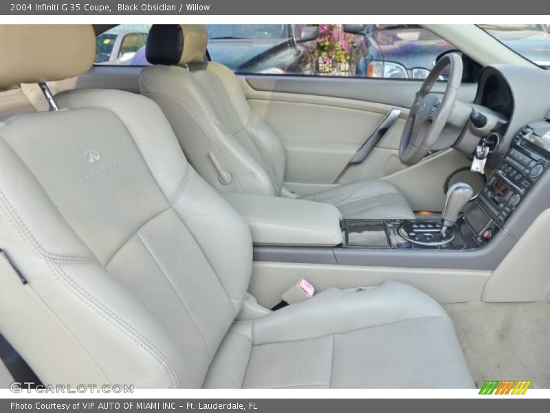 Black Obsidian / Willow 2004 Infiniti G 35 Coupe