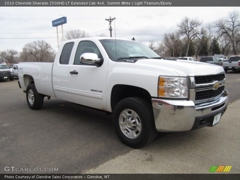 Front 3/4 View of 2010 Silverado 2500HD LT Extended Cab 4x4