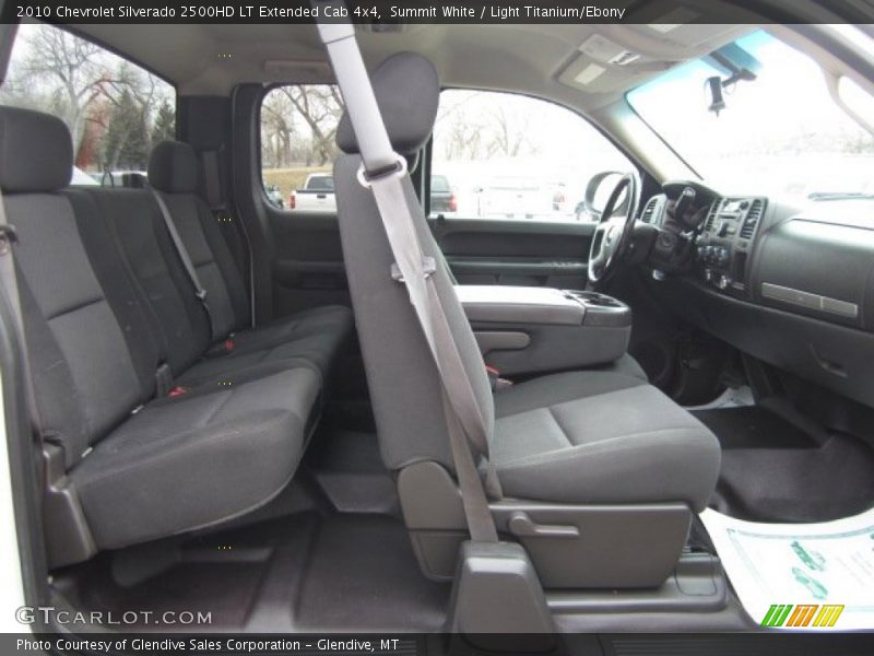 Summit White / Light Titanium/Ebony 2010 Chevrolet Silverado 2500HD LT Extended Cab 4x4