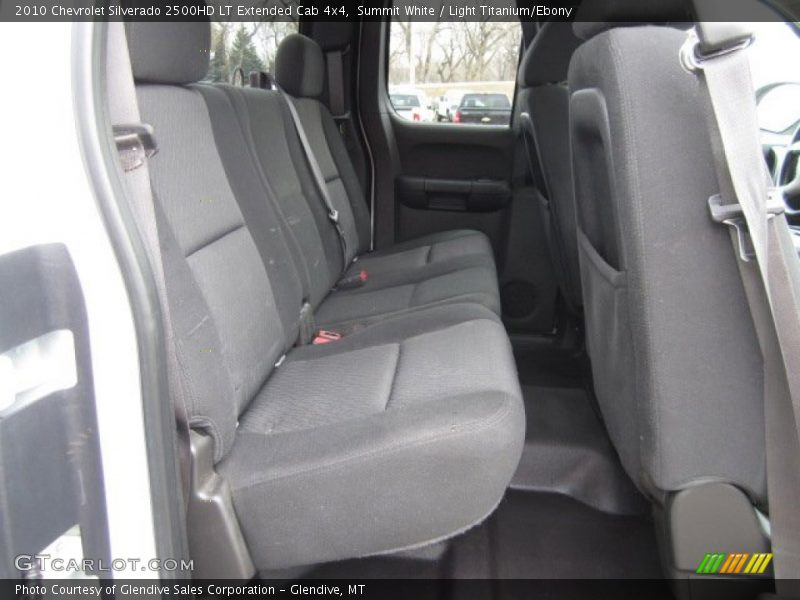Summit White / Light Titanium/Ebony 2010 Chevrolet Silverado 2500HD LT Extended Cab 4x4