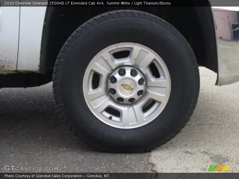 Summit White / Light Titanium/Ebony 2010 Chevrolet Silverado 2500HD LT Extended Cab 4x4