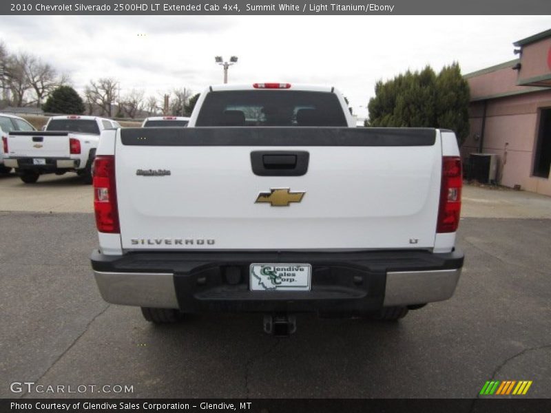 Summit White / Light Titanium/Ebony 2010 Chevrolet Silverado 2500HD LT Extended Cab 4x4