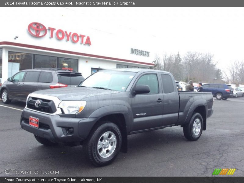 Magnetic Gray Metallic / Graphite 2014 Toyota Tacoma Access Cab 4x4