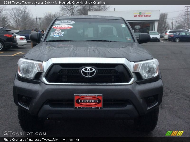 Magnetic Gray Metallic / Graphite 2014 Toyota Tacoma Access Cab 4x4