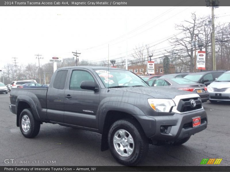 Magnetic Gray Metallic / Graphite 2014 Toyota Tacoma Access Cab 4x4