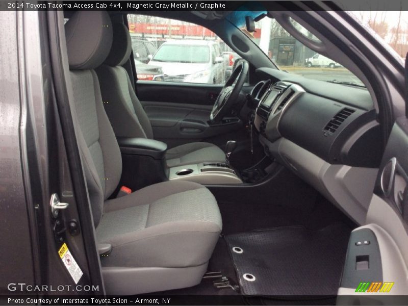 Magnetic Gray Metallic / Graphite 2014 Toyota Tacoma Access Cab 4x4