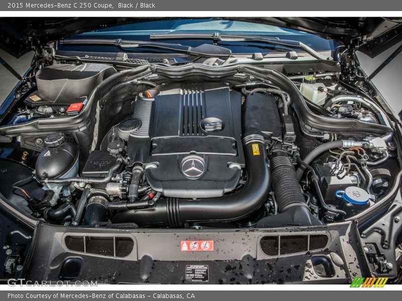 Black / Black 2015 Mercedes-Benz C 250 Coupe