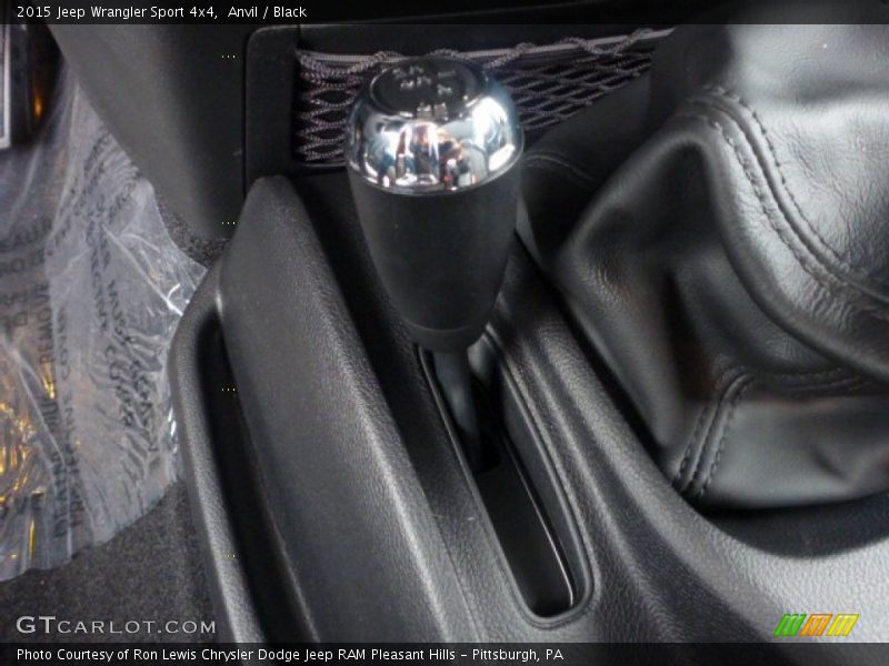 Anvil / Black 2015 Jeep Wrangler Sport 4x4