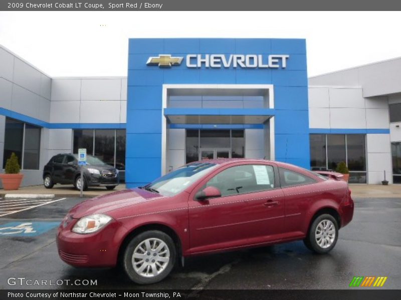 Sport Red / Ebony 2009 Chevrolet Cobalt LT Coupe