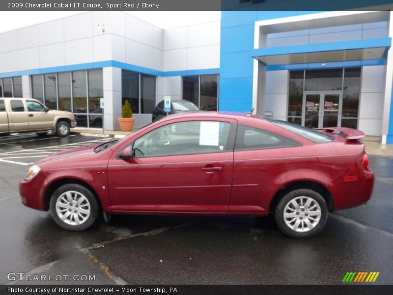 Sport Red / Ebony 2009 Chevrolet Cobalt LT Coupe