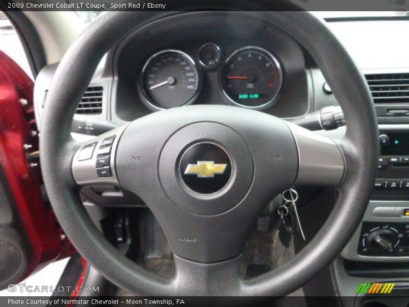 Sport Red / Ebony 2009 Chevrolet Cobalt LT Coupe