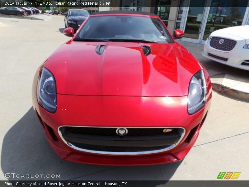 Italian Racing Red Metallic / Jet 2014 Jaguar F-TYPE V8 S