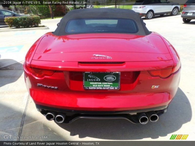 Italian Racing Red Metallic / Jet 2014 Jaguar F-TYPE V8 S