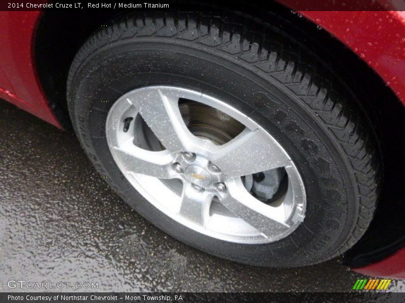 Red Hot / Medium Titanium 2014 Chevrolet Cruze LT