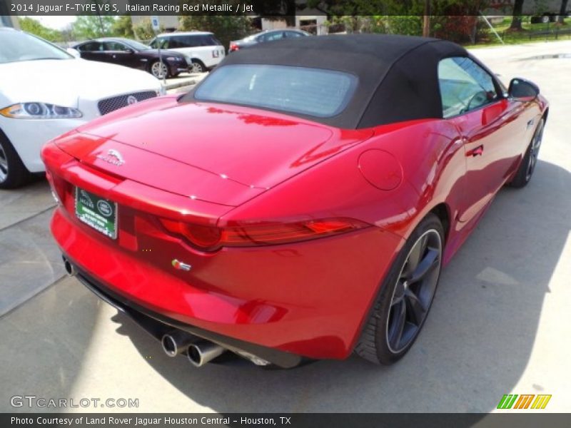 Italian Racing Red Metallic / Jet 2014 Jaguar F-TYPE V8 S