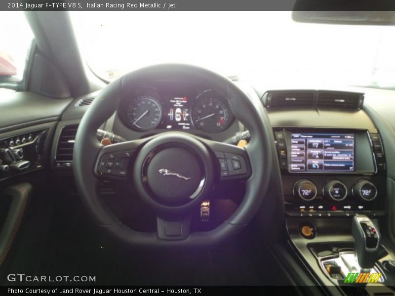 Italian Racing Red Metallic / Jet 2014 Jaguar F-TYPE V8 S