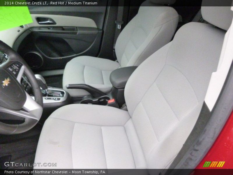 Red Hot / Medium Titanium 2014 Chevrolet Cruze LT