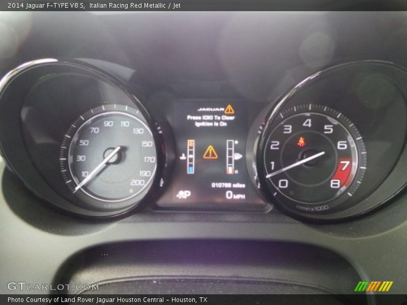 Italian Racing Red Metallic / Jet 2014 Jaguar F-TYPE V8 S