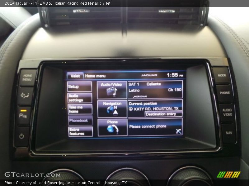 Italian Racing Red Metallic / Jet 2014 Jaguar F-TYPE V8 S
