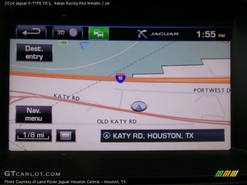 Italian Racing Red Metallic / Jet 2014 Jaguar F-TYPE V8 S