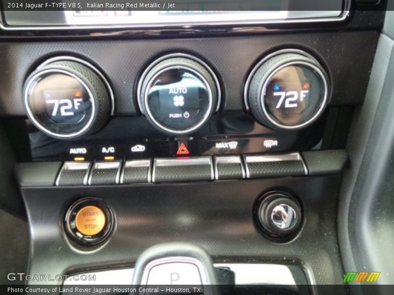 Italian Racing Red Metallic / Jet 2014 Jaguar F-TYPE V8 S