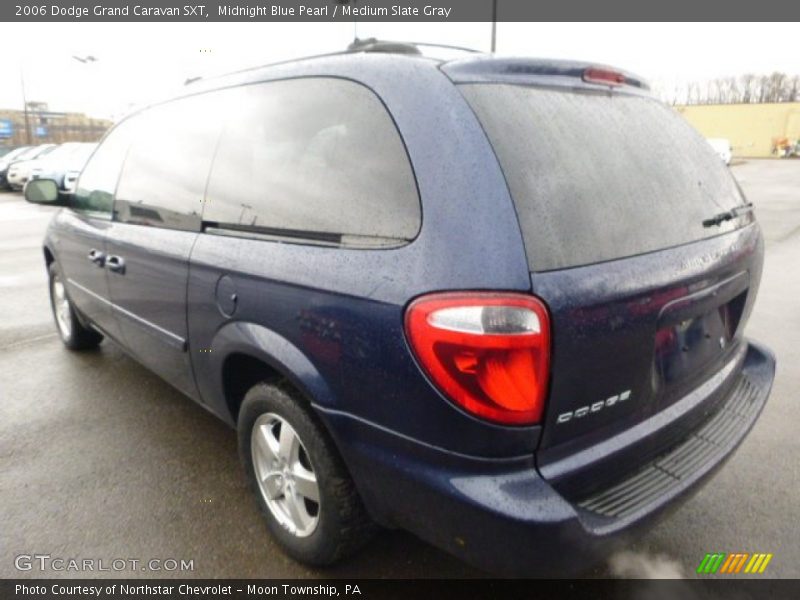 Midnight Blue Pearl / Medium Slate Gray 2006 Dodge Grand Caravan SXT