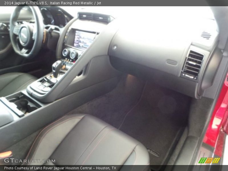Italian Racing Red Metallic / Jet 2014 Jaguar F-TYPE V8 S