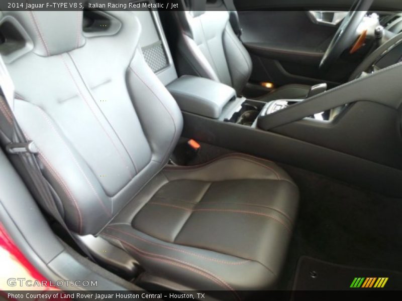 Italian Racing Red Metallic / Jet 2014 Jaguar F-TYPE V8 S