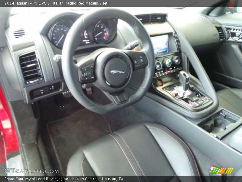 Italian Racing Red Metallic / Jet 2014 Jaguar F-TYPE V8 S