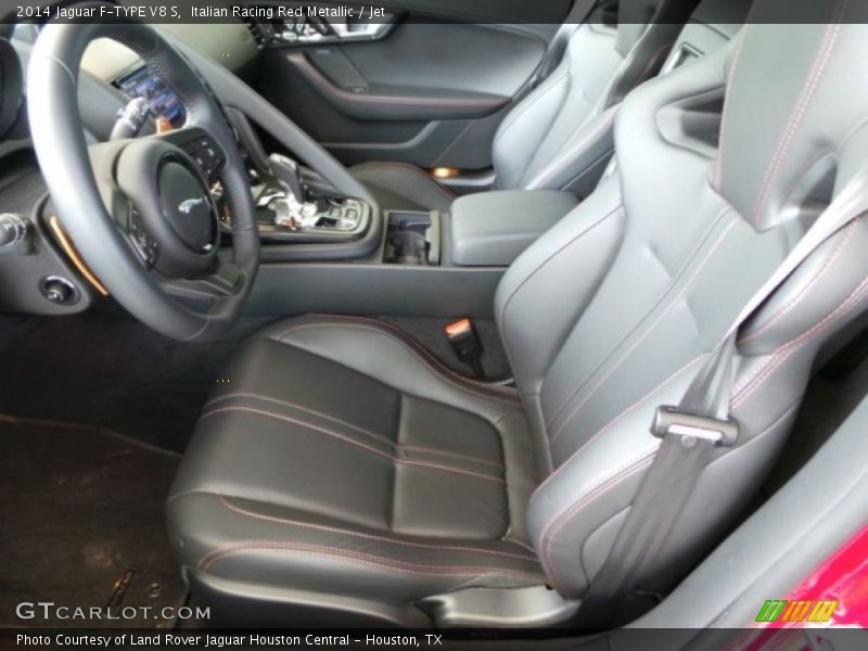 Italian Racing Red Metallic / Jet 2014 Jaguar F-TYPE V8 S