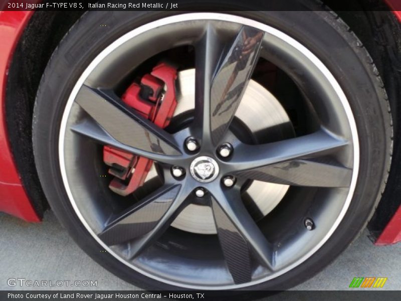 Italian Racing Red Metallic / Jet 2014 Jaguar F-TYPE V8 S
