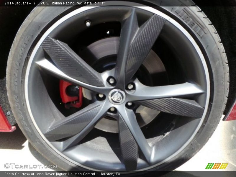Italian Racing Red Metallic / Jet 2014 Jaguar F-TYPE V8 S