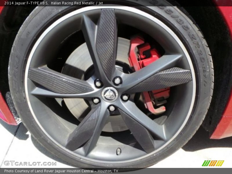 Italian Racing Red Metallic / Jet 2014 Jaguar F-TYPE V8 S