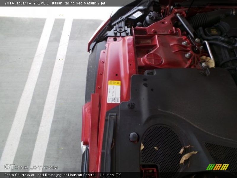 Italian Racing Red Metallic / Jet 2014 Jaguar F-TYPE V8 S