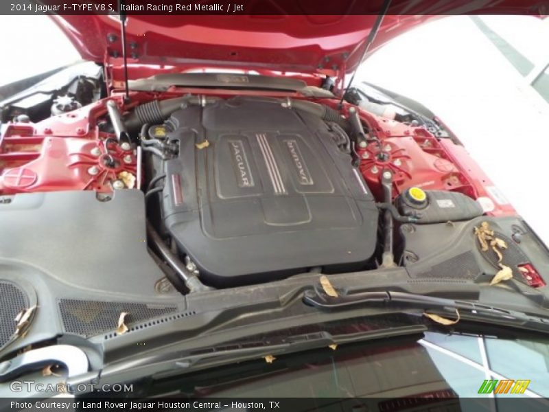 Italian Racing Red Metallic / Jet 2014 Jaguar F-TYPE V8 S