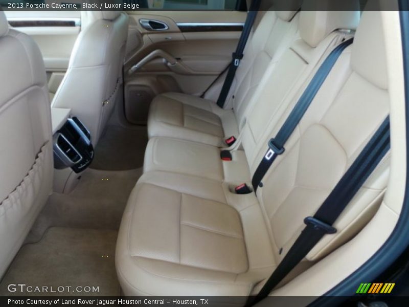 Black / Luxor Beige 2013 Porsche Cayenne