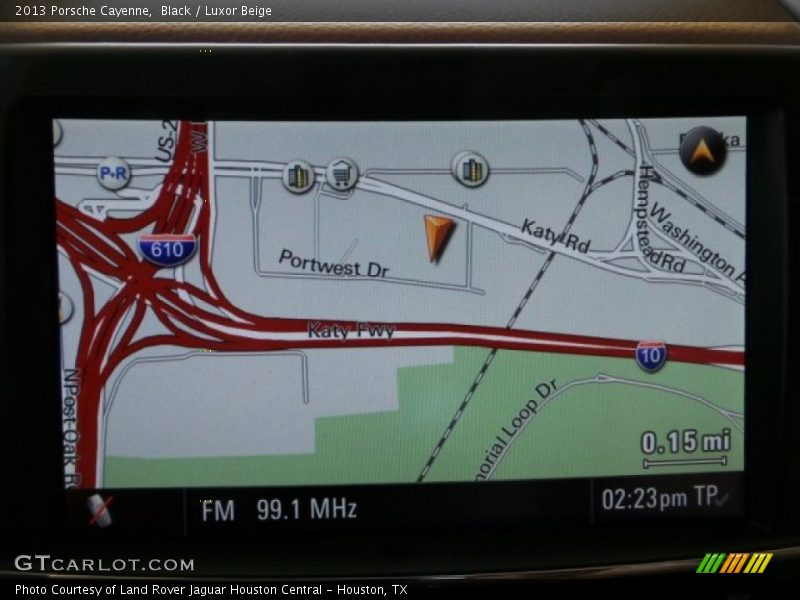 Black / Luxor Beige 2013 Porsche Cayenne