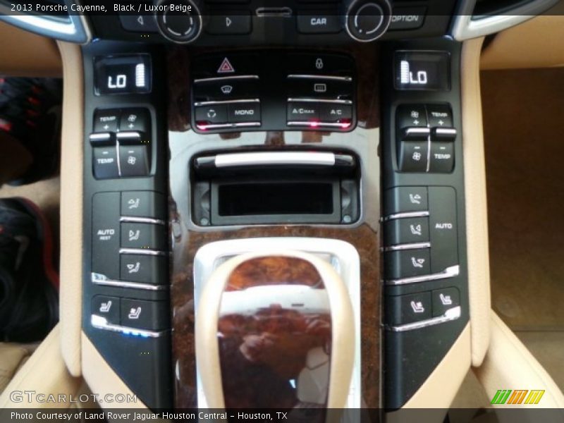 Black / Luxor Beige 2013 Porsche Cayenne