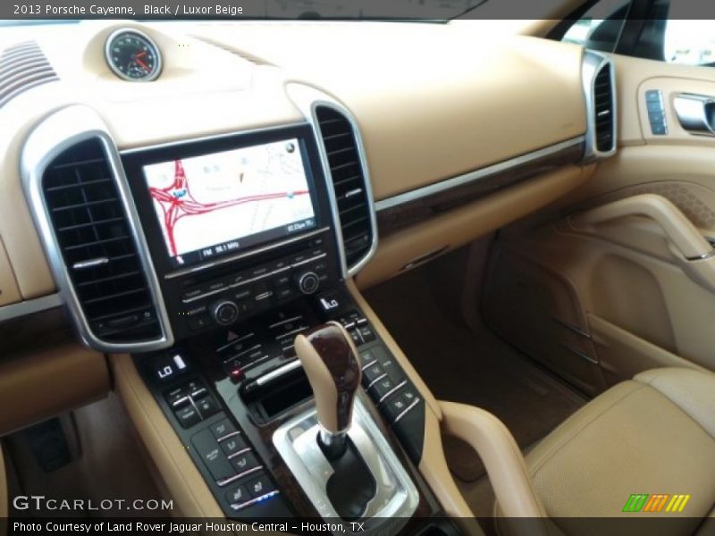 Black / Luxor Beige 2013 Porsche Cayenne