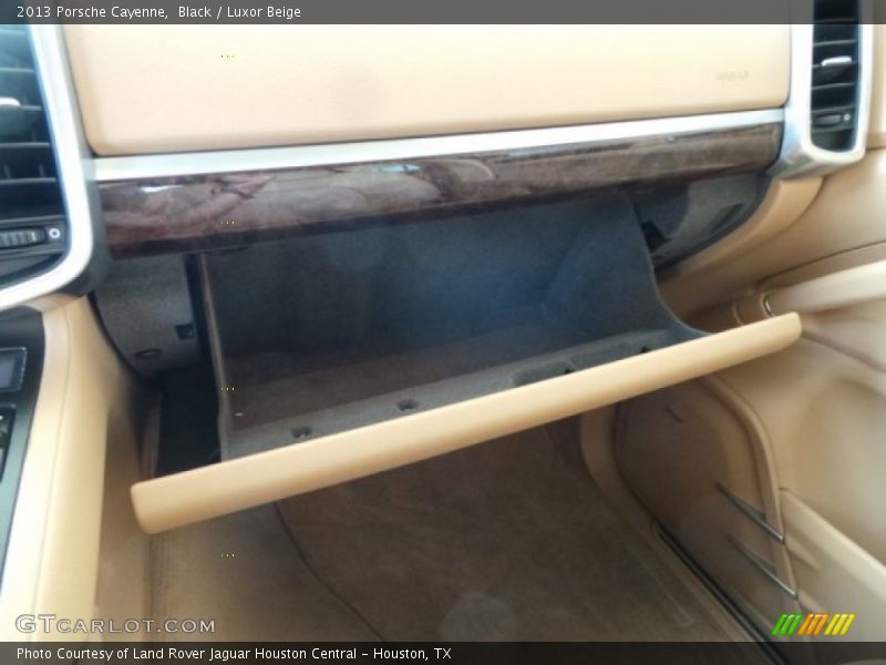 Black / Luxor Beige 2013 Porsche Cayenne