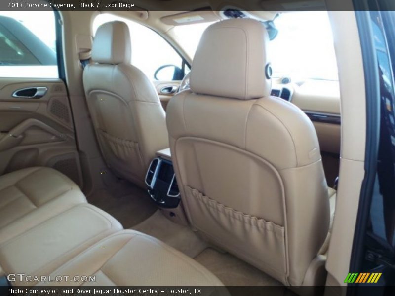 Black / Luxor Beige 2013 Porsche Cayenne