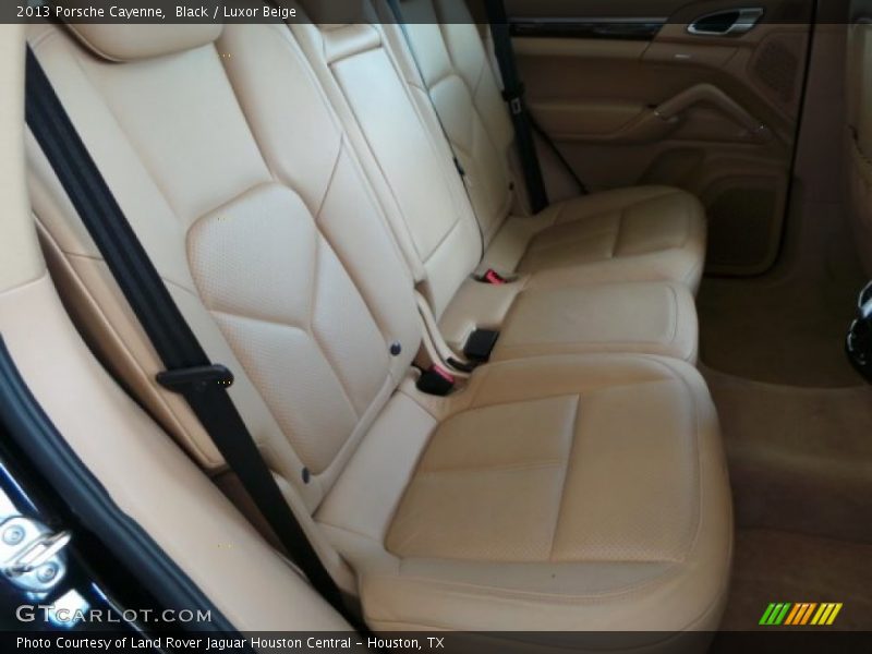 Black / Luxor Beige 2013 Porsche Cayenne