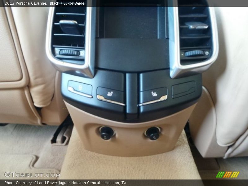 Black / Luxor Beige 2013 Porsche Cayenne