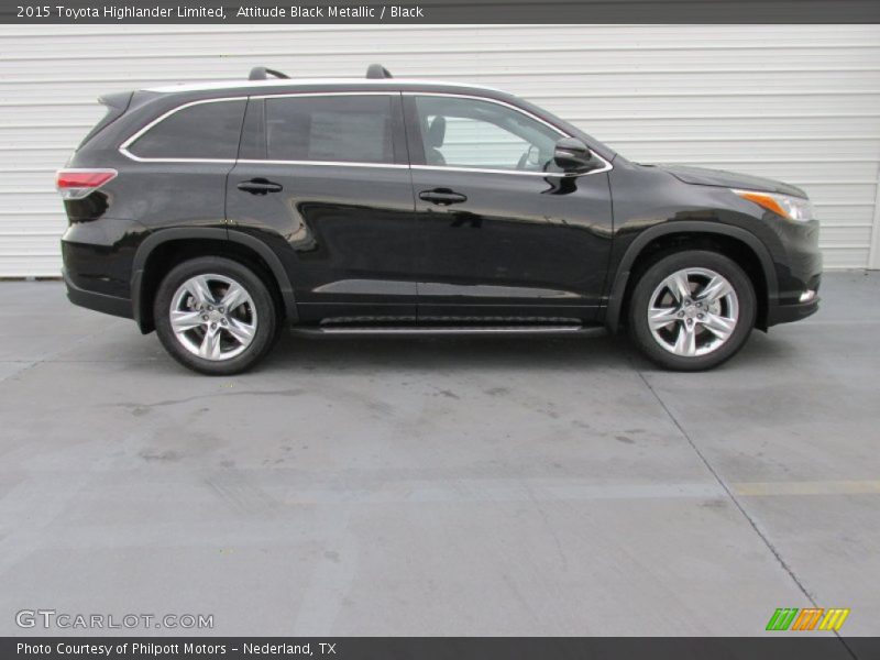  2015 Highlander Limited Attitude Black Metallic