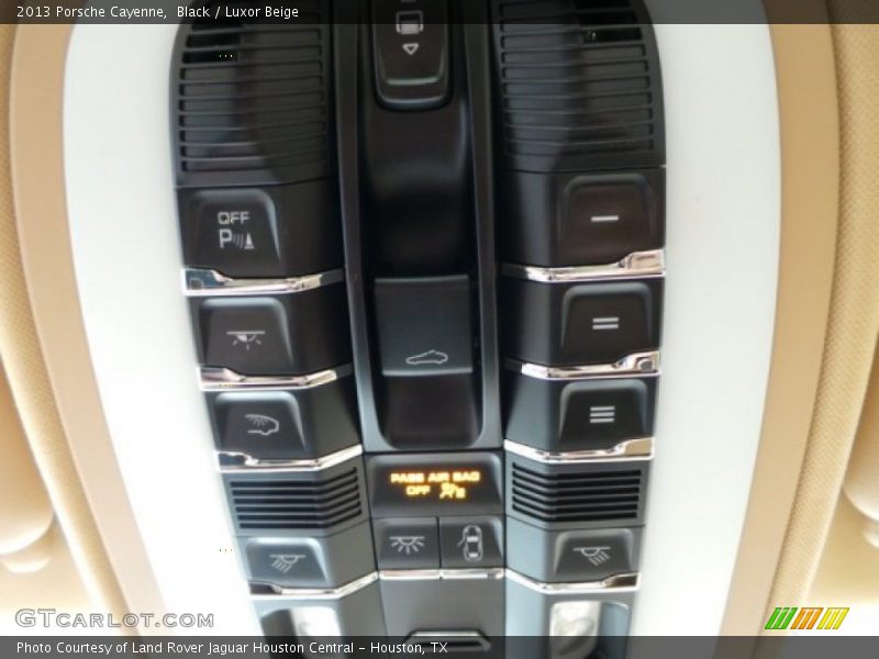 Black / Luxor Beige 2013 Porsche Cayenne