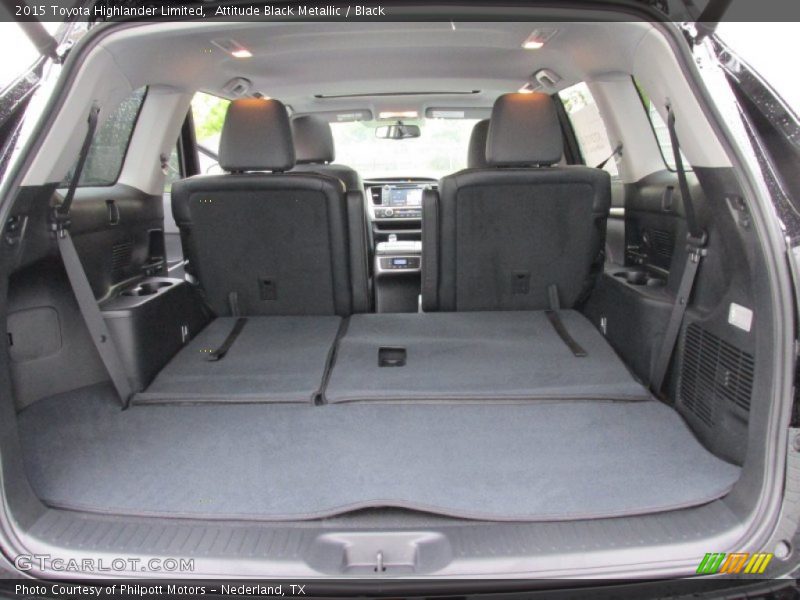 Attitude Black Metallic / Black 2015 Toyota Highlander Limited