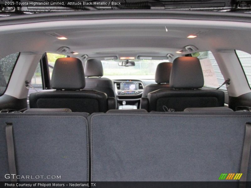 Attitude Black Metallic / Black 2015 Toyota Highlander Limited