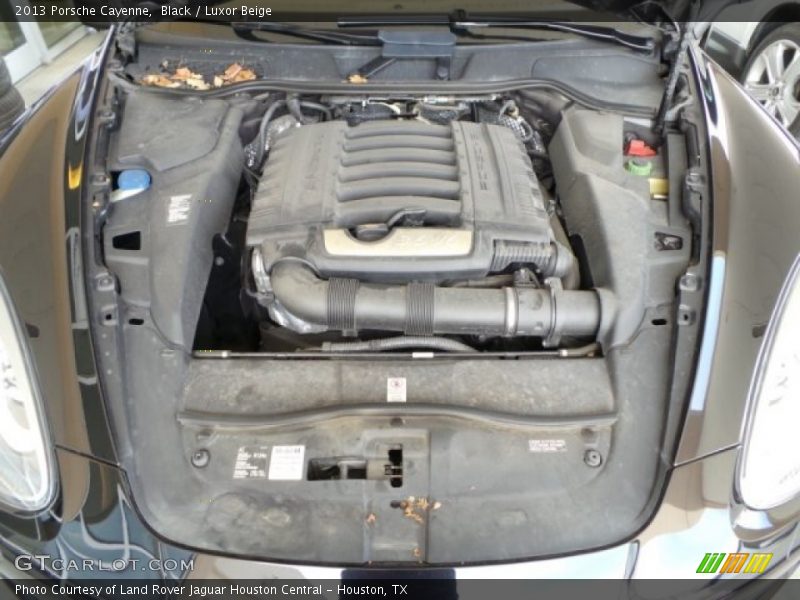 Black / Luxor Beige 2013 Porsche Cayenne